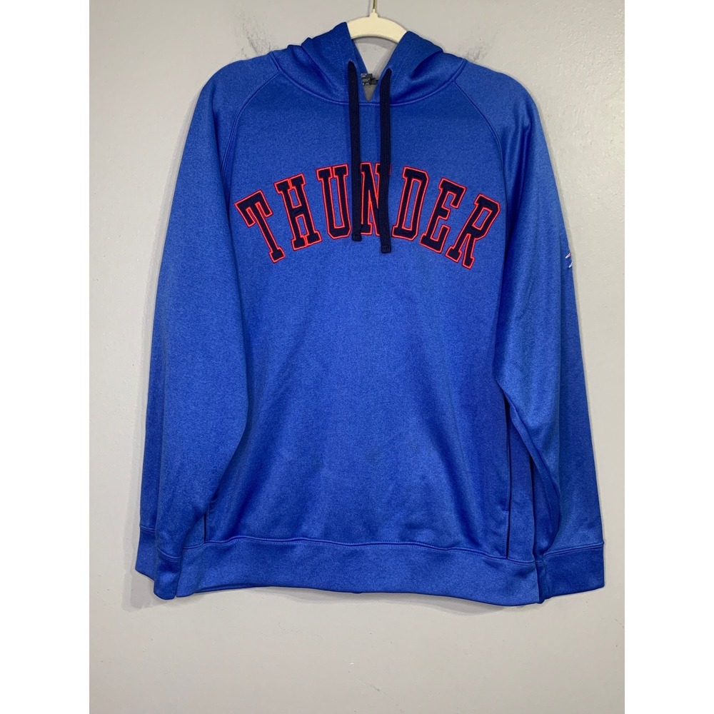 Oklahoma City Thunder Blue Athletic Hoodie Men's Size‎ L NBA